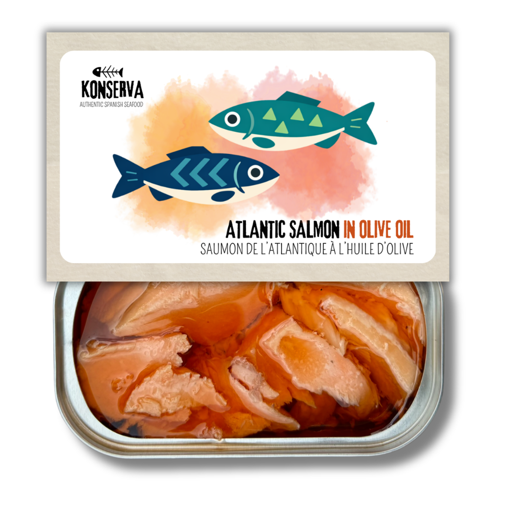 Atlantic Salmon in Olive Oil